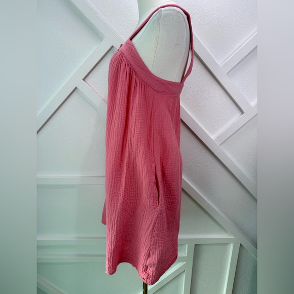 Lake Hamptons Nightgown Gauze Cotton Blend Pink Size XS - Picture 4 of 10